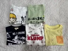 キャラクターTシャツ 5枚