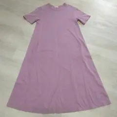 【GU】Aラインロングワンピース☆Mサイズ