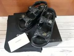 シャネル フットベット スポーツ サンダル 36