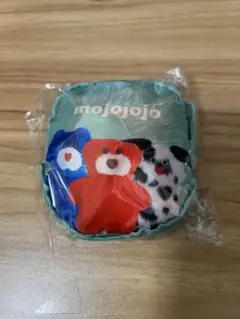mojojojo 収納ポーチ付き エコバッグ イエロー