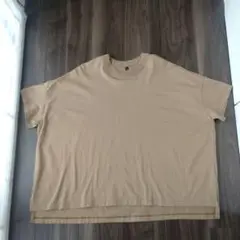 トラバイユマニュアル　コットン天竺 スリット Tシャツ