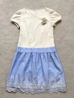☆新品☆NOUQUEヌーク　コサージュ付　ワンピース☆