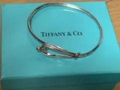 old tiffany Hook Eye Bangle シルバーブレスレッド