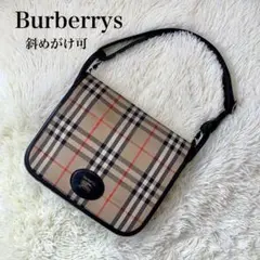美品✨ Burberrys オールドバーバリー ノバチェック ショルダーバッグ