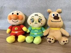 【アンパンマン】美品 プリちぃビーンズS【３人セット】