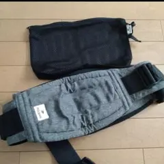 POLBAN ゴー　 ヒップシート グレー メッシュポーチ付き