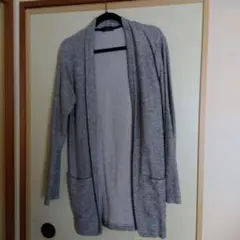 ZARA MAN グレー ロングカーディガン S/M