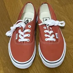 【新品未使用】　VANS AUTHENTIC オーセンティック　オレンジ