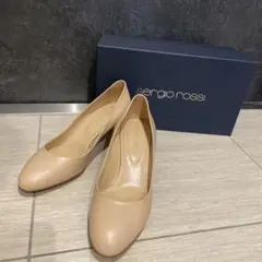 SERGIOROSSI セルジオロッシ ベージュ パンプス 26cm