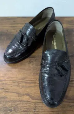 《 USED 》L'ANCEL ブラック ローファー
