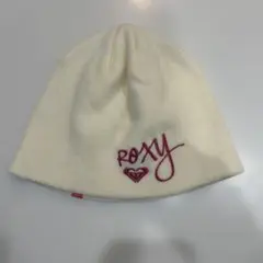 ROXY アイボリー ニット帽