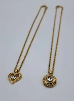NINA RICCI 2点セット!ゴールドネックレス②
