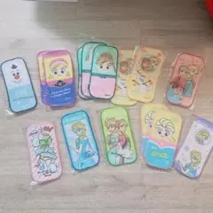 ポケットタオル15 枚セット 9×18cm  女の子 男の子 ハンドタオル