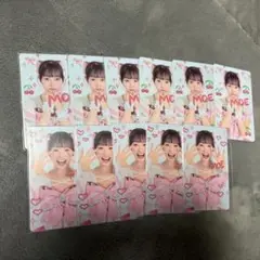 pixel ribbon 黒崎萌　Mcard 11枚セット