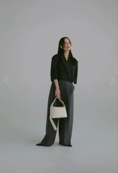 Louren 2tuck wide pants