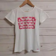 ニューバランス/半袖Tシャツ スポーツウェア Mサイズ レディース 白 古着