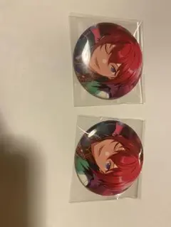 あんさんぶるスターズ あんスタ 朱桜司 缶バッジ