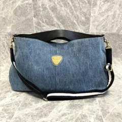 ⭐︎ATAO⭐︎ アタオ エルヴィ デニムハンドバッグ ショルダーバッグ 2way