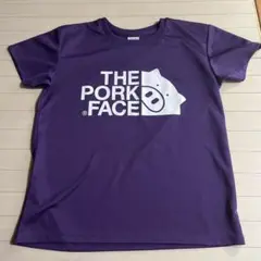 ポークフェイス　パープルTシャツM