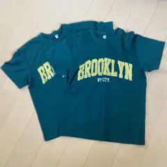 BROOKLYN NY CITY Tシャツ 2枚セット　双子
