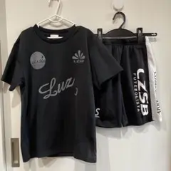 Luz e Sombra Tシャツとショートパンツセット 150サイズ ブラック