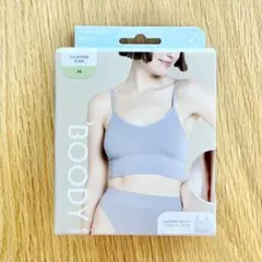/BOODY/ リヨライト リブ ローバックブラ・Mサイズ・パウダーピンク