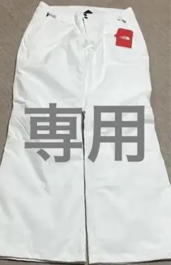 新品 ノースフェイス スキーウェア パンツ スノーボード М レディース 白