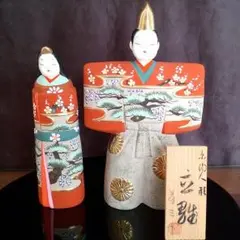 新品共箱・飾り台付き◇京陶人形「京雅び」小田益三　陶器　雛人形　雛祭り　金彩 京陶人形 立雛 小 / 小田益 – 京都の伝統工芸品の通販サイトは