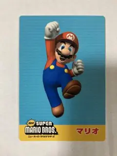 マリオ　カード　ニュースーパーマリオブラザーズ