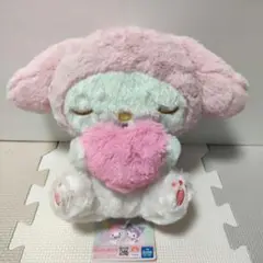 新品・タグ付き　サンリオ マイメロディ うたた寝BIGぬいぐるみ ハート