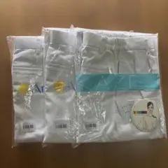 アプロン カゼン メンズスラックス ホワイト L 252-20 3枚セット