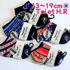 5足セット 13～19cm Toi et H.R スニーカーソックス 男の子