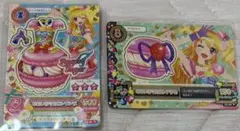 アイカツカード　エンジェルシュガー　なないろマカロン　2点セット