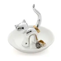 Balvi バルビ Ring Holder リングホルダー シルバーキャット