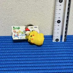 ポケモン　ピカチュウ　ソフトキーホルダー　クリアタイプ　当時物 y
