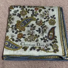 Christian Dior クリスチャンディオール　ハンカチ③ ペイズリー新品