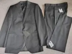 トールサイズ　新品　ダーバン　最上質メンズシングルスーツＴＬ　黒117700円