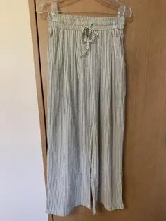 Bou Jeloud ストライプ ワイドパンツ