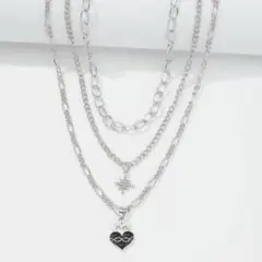 SHEIN ネックレス ハートチャーム
