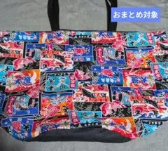 〇超ドでか〇大漁旗柄バケツ型エコバッグ