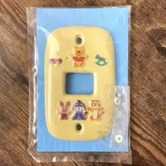 ディズニー　くまのプーさん　セトクラフト　スイッチプレート　新品未使用　当時物