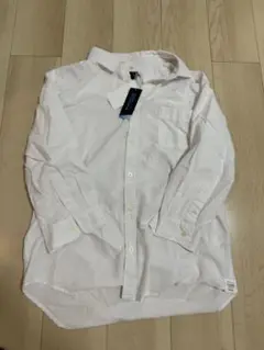 【新品】AZUL by moussy ホワイト長袖シャツ XL