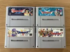 スーパーファミコンソフト　ドラゴンクエスト1.2.3.5.6まとめセット