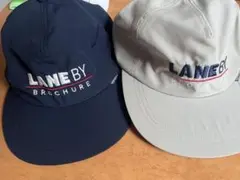 LANE BY Brochure キャップ 2点セット
