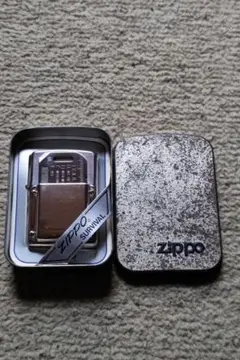ZIPPO サバイバルツール付き 1991年製 ZIPPO - ZIPPO サバイバルツール付き 希少ジッポーの通販 by