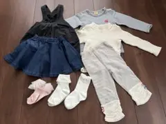 女の子90cm プティマイン他まとめ売り 8点セット