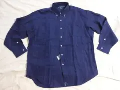 Ralph Lauren　ラルフローレン　リネンシャツ　LL　９０ｓ　新品