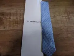 EMPORIO ARMANI　ブルー　ネクタイ　新品未使用
