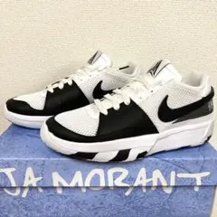 新品　NIKE 25cm　箱付き　ナイキ ジャ1　GS　バッシュ　ホワイト 新品 NIKE 25cm 箱付き ナイキ ジャ1 GS バッシュ ホワイト