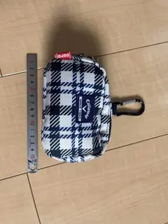 Callaway チェック柄小物入れ